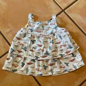 Wrangler Kids Blouse with Desert Print